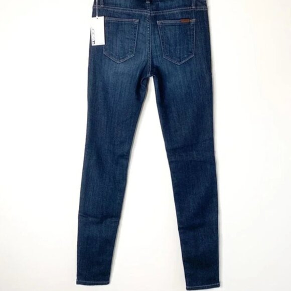 Anthropologie Joe's Jeans Skinny Jeans Dark Wash Denim High mid rise Size 26 - Picture 14 of 15